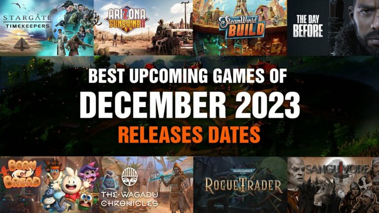 Os maiores lançamentos de jogos de dezembro de 2023